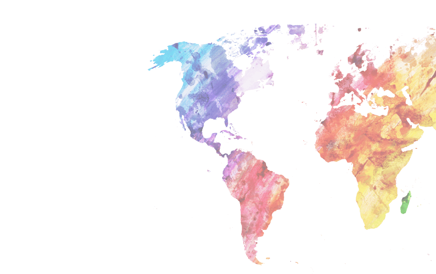 An illustration of the world map